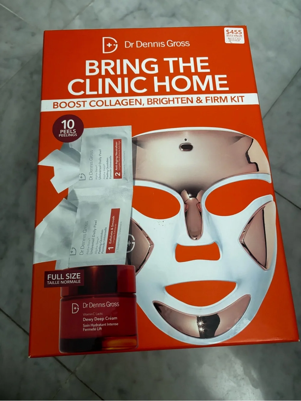 Dr. Dennis Gross DRx SpectraLite FaceWare Pro LED Mask Set ($572 Value)
